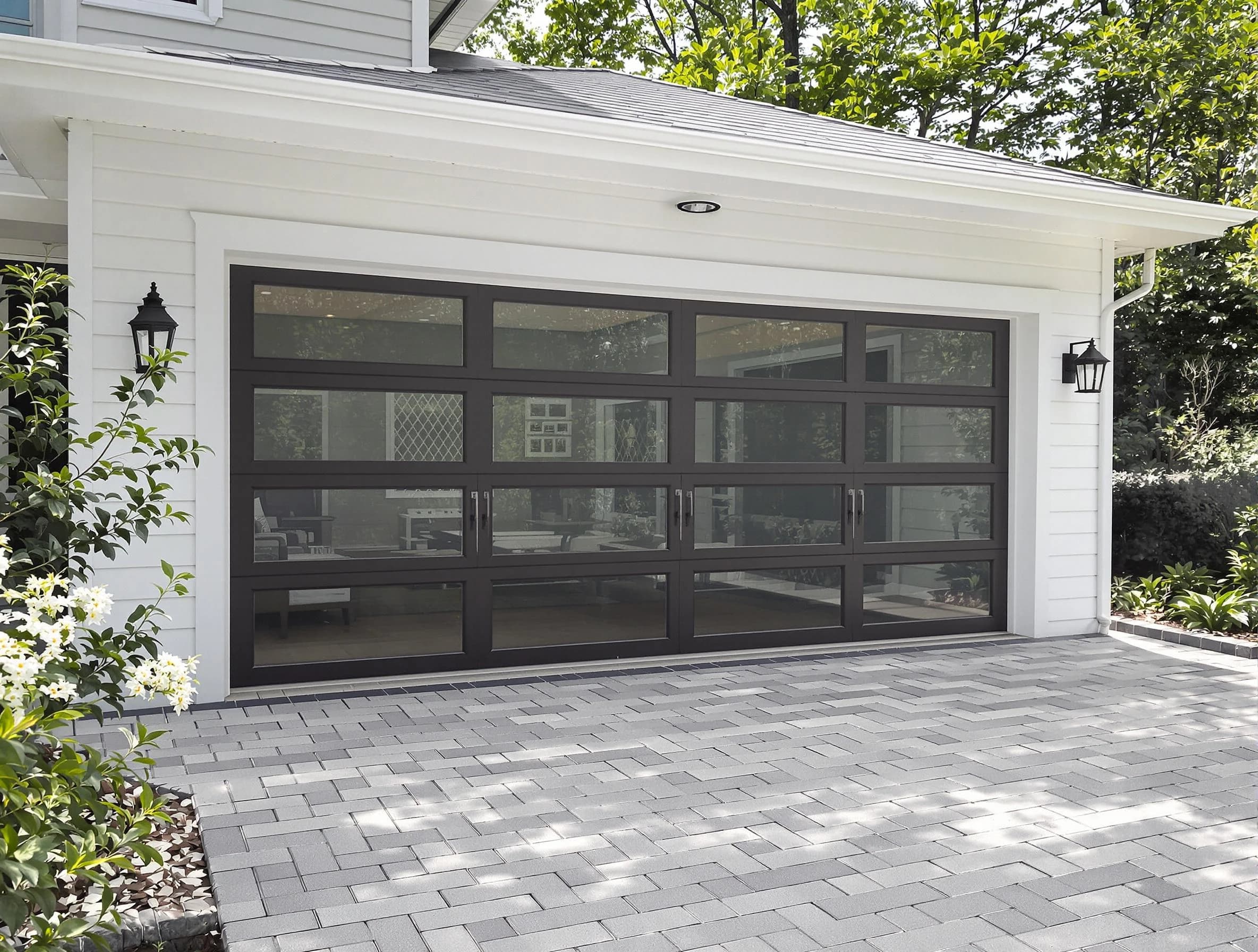 Tooele Garage Door Repair design specialist presenting custom garage door options to Tooele homeowner