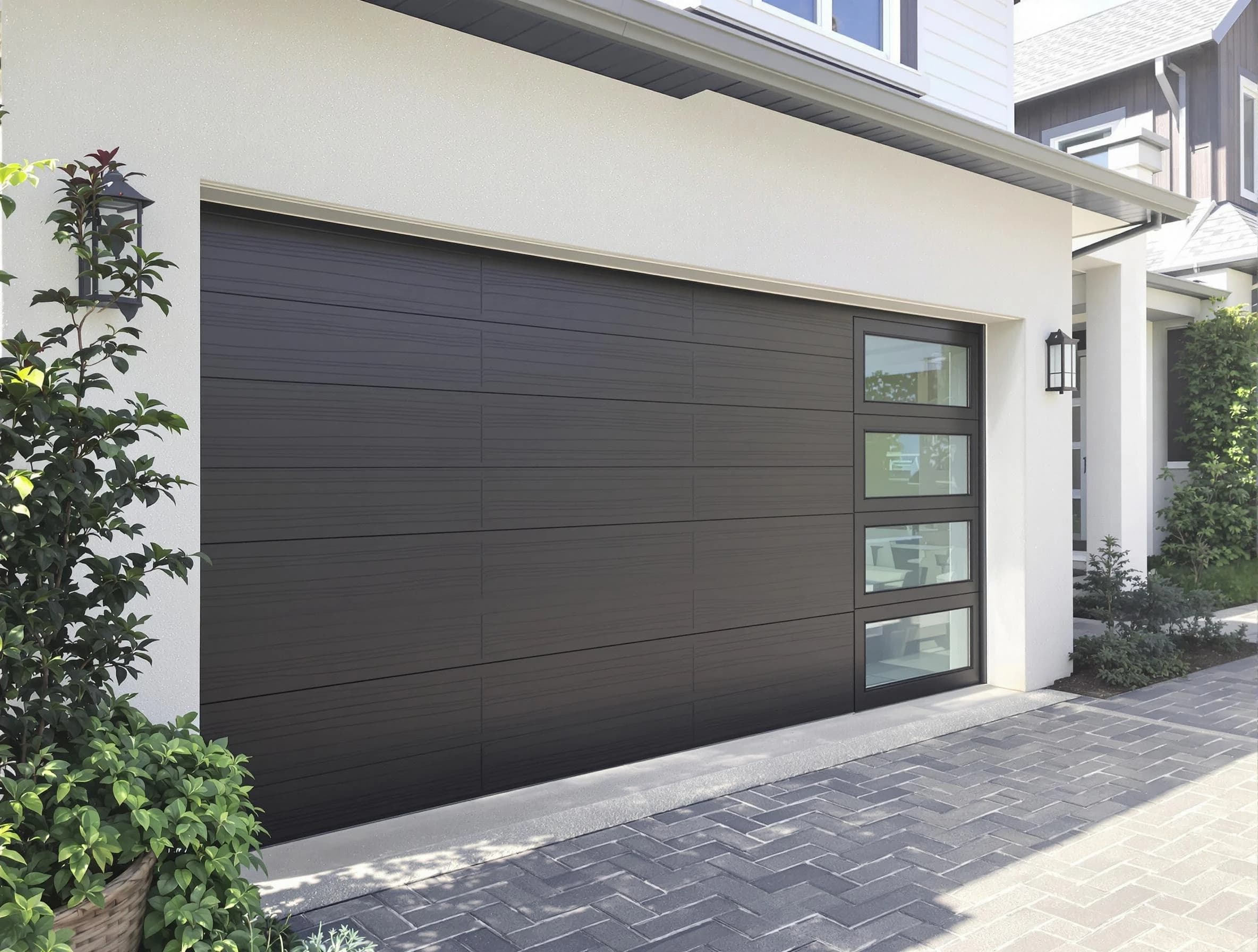 Custom garage door installation by Tooele Garage Door Repair in Tooele