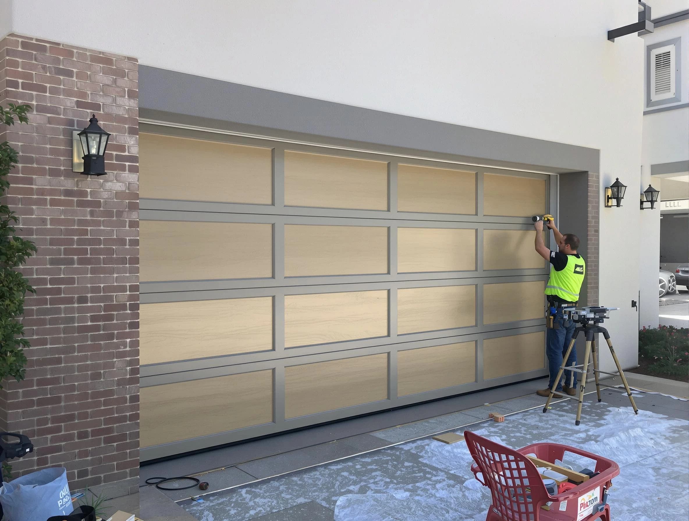 Garage door replacement service by Tooele Garage Door Repair in Tooele