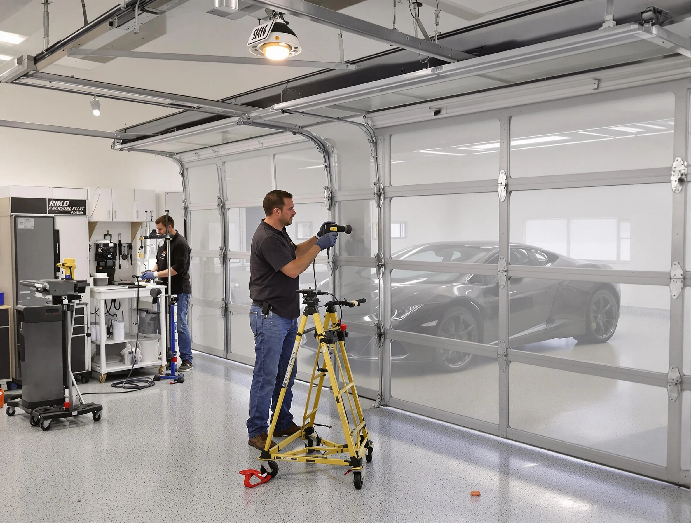 Garage Door Dents Repair in Tooele