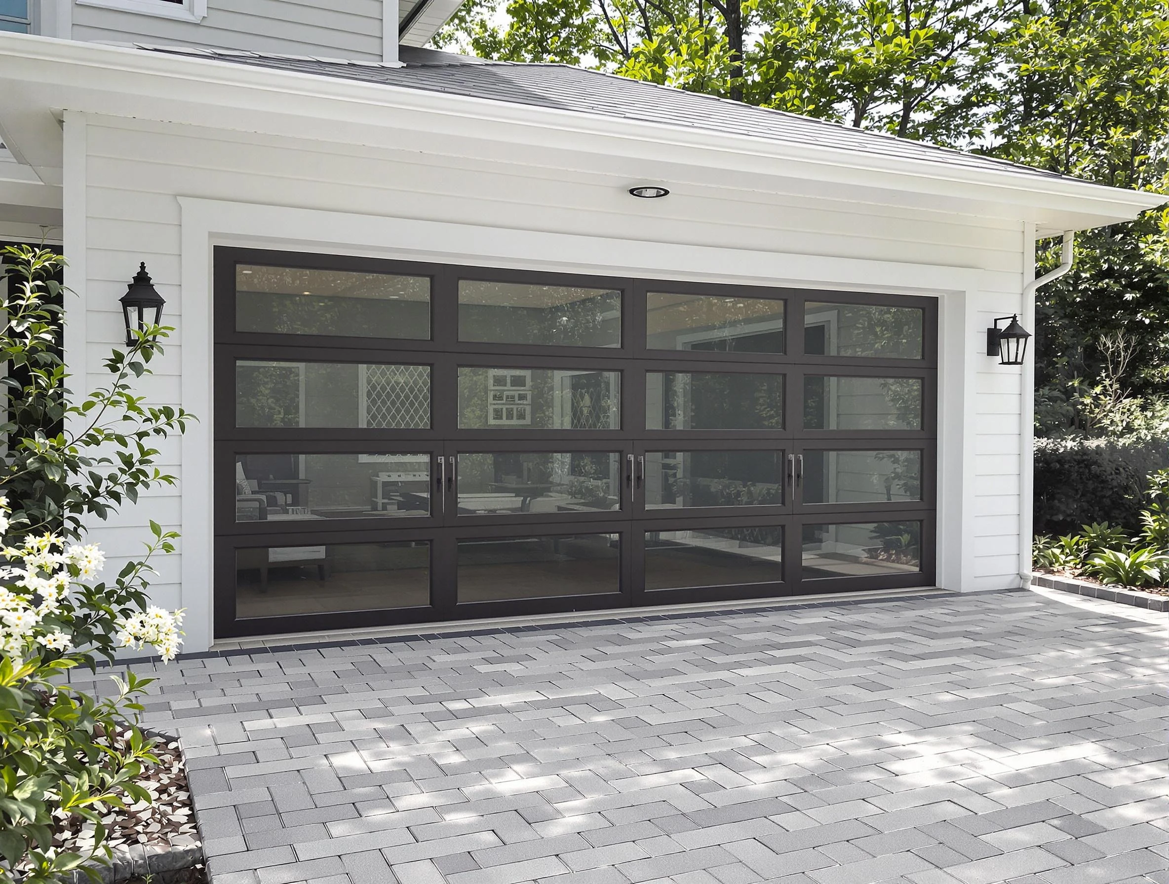 Tooele Garage Door Repair design specialist presenting custom garage door options to Tooele homeowner