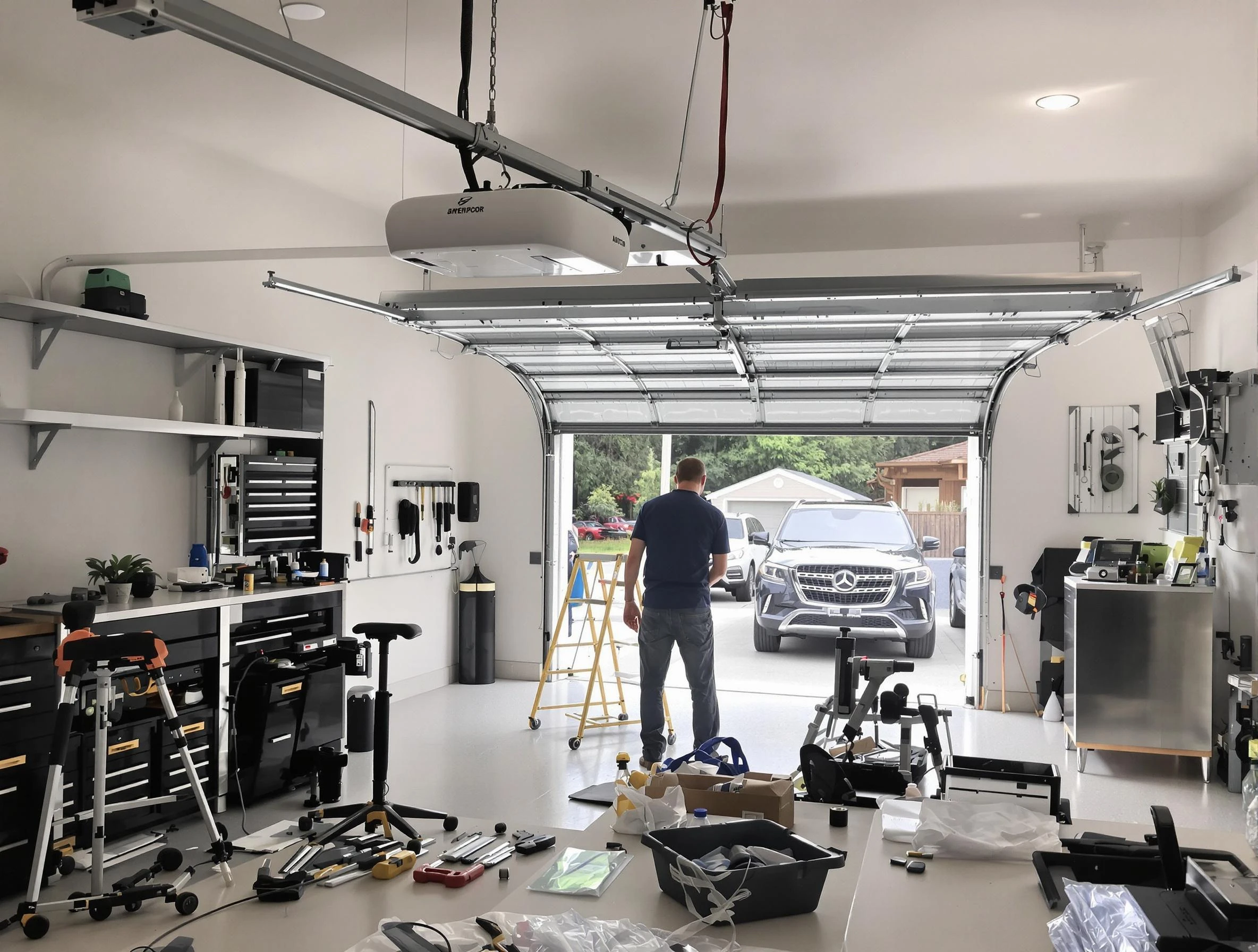 Garage door opener installation by Tooele Garage Door Repair in Tooele