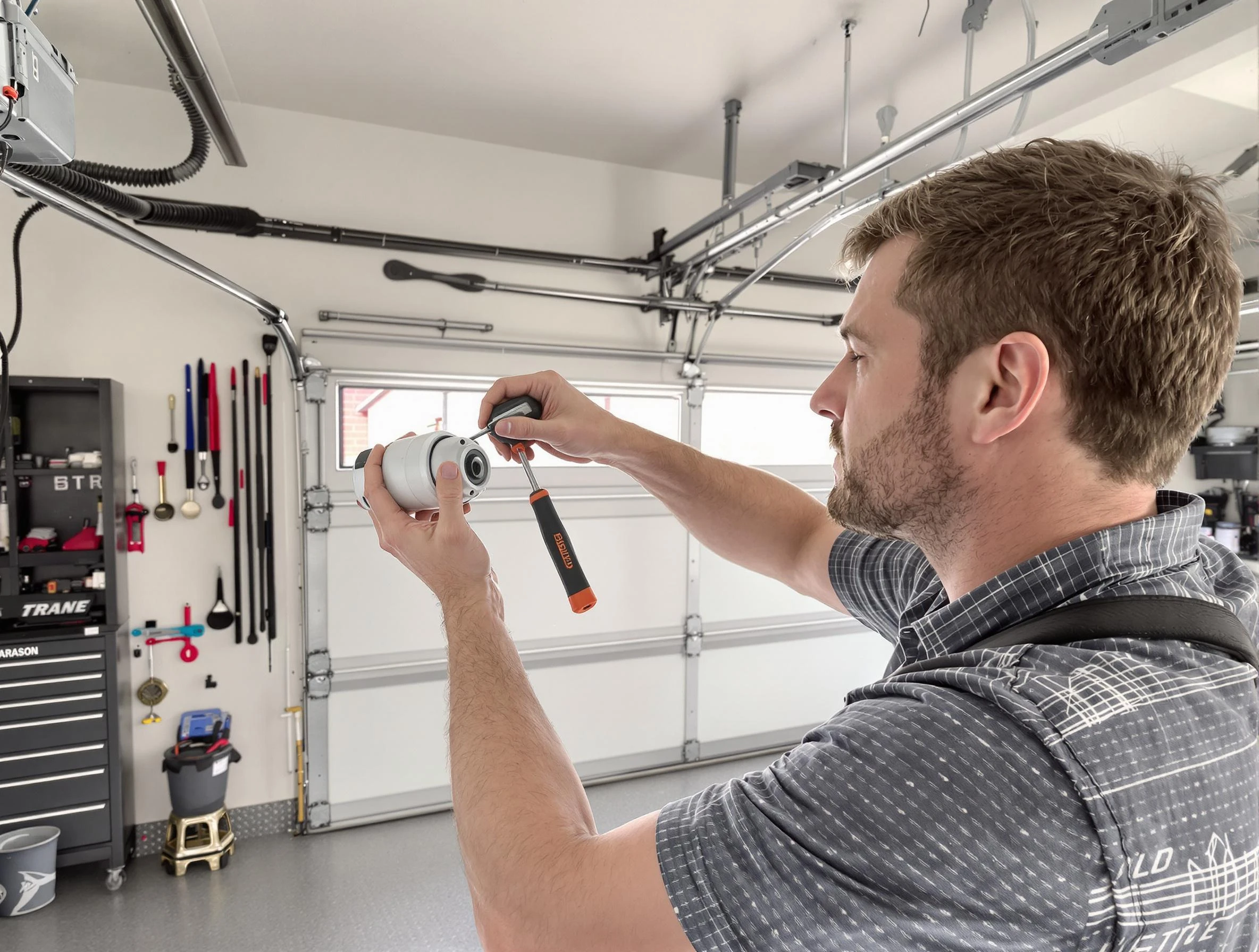 Garage door opener repair service by Tooele Garage Door Repair in Tooele