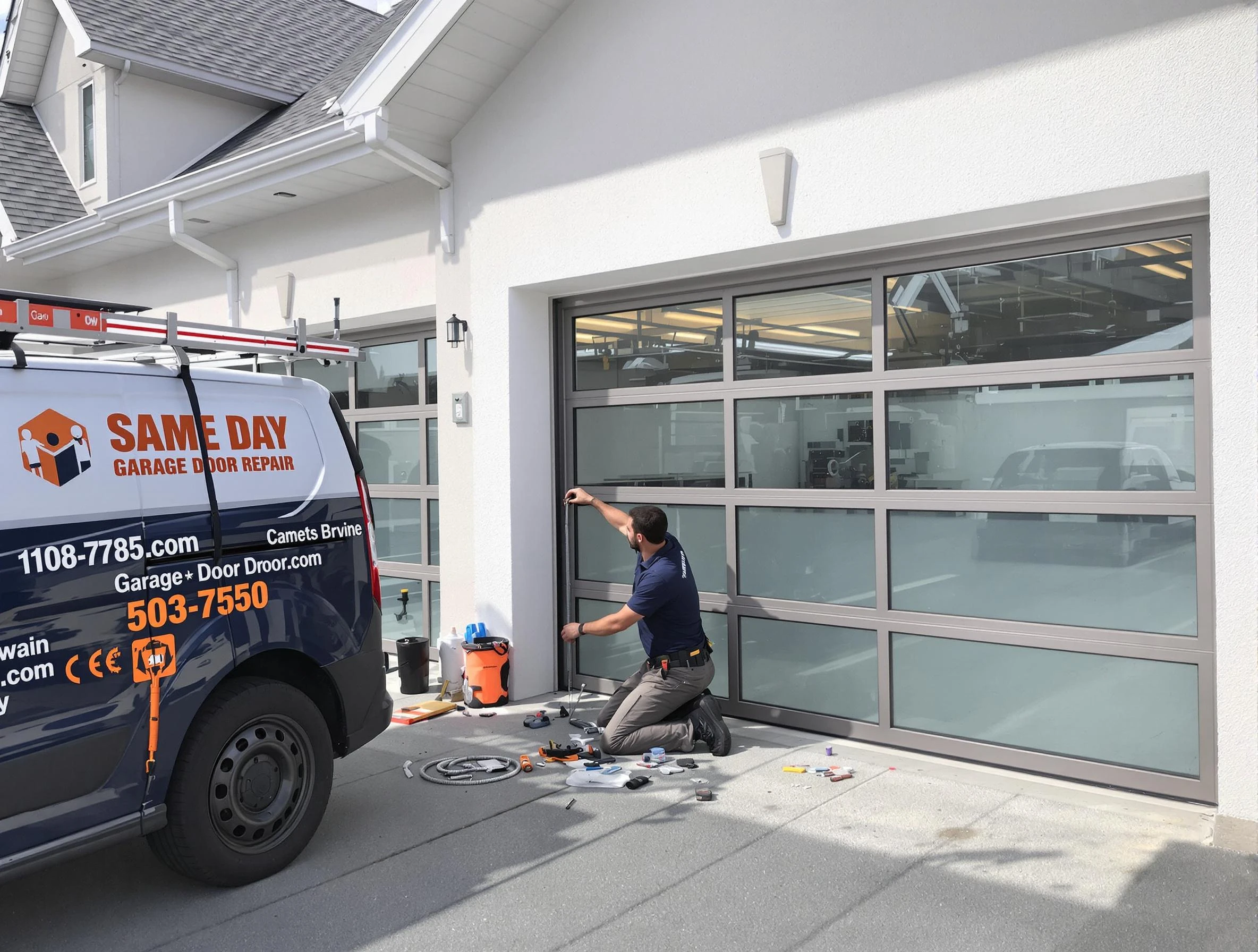 Same-day garage door repair service by Tooele Garage Door Repair in Tooele